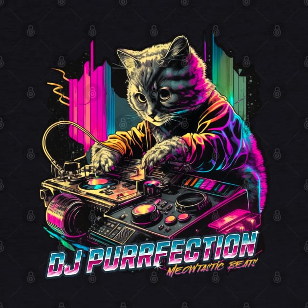 DJ Purrfection Cat DJ by BankaiChu